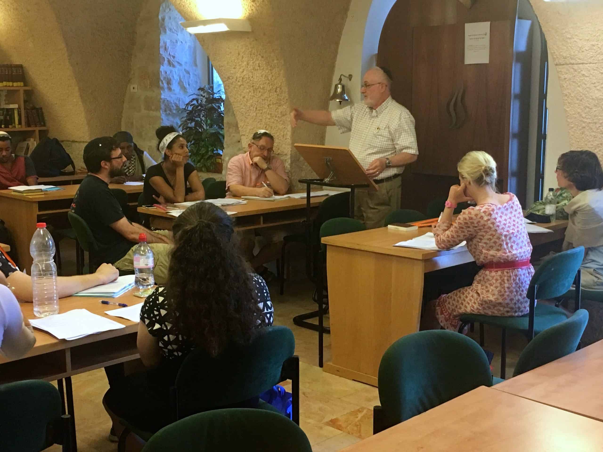 lecture at the conservative yeshiva